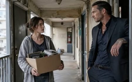 I MOVED INTO A BROKEN FOURTH-FLOOR APARTMENT TO HIDE FROM MY ABUSIVE EX—THEN THE QUIET MAN NEXT DOOR HANDED ME A WEAPON AND SAID, “IF HE FINDS YOU, KNOCK TWICE AND GET BEHIND ME”