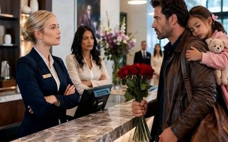 I CARRIED MY SLEEPING DAUGHTER INTO THE LUXURY HOTEL I OWN—THEN TWO FRONT DESK CLERKS LOOKED AT MY WORN JACKET, DENIED US A ROOM, AND TOLD ME TO TRY SOMEWHERE ELSE