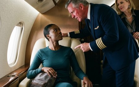 "I am telling you, as the captain of this aircraft, I have final say on all seating and safety," he said, towering over her in the private jet cabin. The entitled passenger behind him smirked, expecting to watch a woman in a tracksuit get humiliated. Then she reached into her worn leather backpack, pulled out a single laminated badge — and the captain's face went pale. He had just threatened to arrest the woman who owned the entire airline.