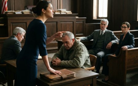"Are you coming back?" the soaked nine-year-old asked from beneath a bus depot awning. Mason Calder took her home that night, gave her his name, and built a $900 million empire. Fifteen years later, powerful enemies dragged him into a federal courtroom, accused him of fraud, and used his greatest act of kindness as the weapon to destroy him. Then the courtroom doors swung open — and the little girl from that rainy night walked in wearing a lawyer's suit, carrying a sealed box with his handwriting on it. What she revealed made the entire gallery gasp.