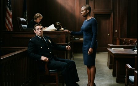 "I want a female officer present," she said calmly as the officer snapped on latex gloves. He laughed and picked up the clippers. She felt the vibration in her teeth as six years of growth fell to the concrete. Then she stopped struggling. Not because she gave up — because she started memorizing every badge number. And when she stepped up to the judge's bench weeks later, the officer realized that shaving her head was the worst mistake of his entire life.