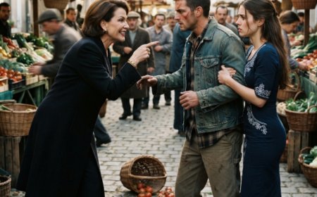 "My father said you needed a wife," Elena said on my porch, her voice barely above a whisper. I had spent ten years hiding my scarred face from the world — until she showed up with nothing but a trembling voice and an impossible proposition. Then a wealthy woman spread a rumor that threatened to destroy everything we'd built together.