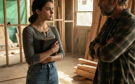 "She can keep the Bible," her uncle said, walking out with her father's truck, his tools, and every penny he could find. Three weeks after the funeral, Kora had $47 and nothing else. Then she opened that worn leather Bible — and found a deed her uncle never knew existed. Two acres of land her father had been building on in secret for seven years. But when she followed the overgrown road to the property, she discovered something her uncle couldn't take: the house Thomas built for her. And the notebook hidden inside would change everything she thought she knew about her family.