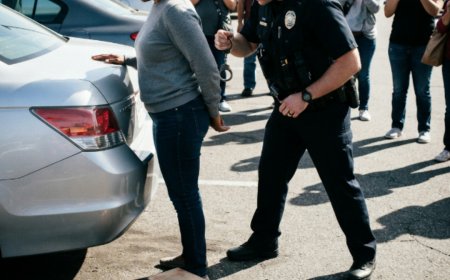 "Hands where I can see them," the officer barked as Justice Amara Collins set her grocery bags down on the pavement. She complied calmly, hands raised, while he demanded to know where she got her car. Then a teenager's phone captured him reaching for handcuffs — and three black SUVs screeched to a halt, agents surrounding her. When the police chief arrived, he was terrified. "Do you have any idea who you just stopped?"