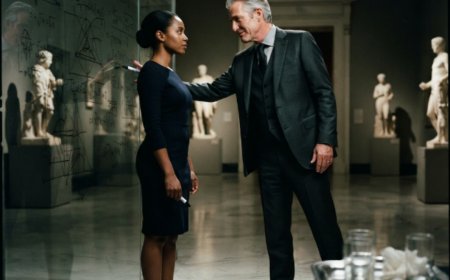 "Excuse me, sir. That number is wrong," the catering server said to the billionaire developer in front of 400 guests at his grand unveiling. He laughed, offered her $500,000 if she could find one error in his tower's design, and handed her a marker to humiliate her on camera. Then she picked up a pencil, wrote a single calculation on the glass wall — and the room went silent as a 40-year empire began to crumble.