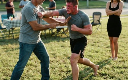 "Get up, Trent. Break his legs." The father's voice cut through the silence as his black belt son lay gasping in the grass. I had just dismantled the 19-year-old in under ninety seconds without throwing a single punch. But when the police arrived and the footage surfaced, the arrogant father made one phone call that destroyed his own $40 million empire — and he had no idea I was the one holding the pen.
