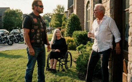"You have 30 minutes," the landlord told the 67-year-old widow as her wheelchair skidded into the mud. She looked up at him and said four words: "Arthur, you don't want to do this." He laughed and walked away. Three hours later, he stood at his window with whiskey in hand as 103 motorcycles rolled to a stop in front of his property. And for the first time in his life, Arthur Vance realized he had made the worst mistake he would ever make.