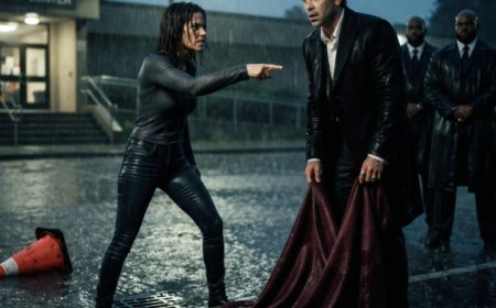 "Hold this corner," she ordered the soaked stranger, shoving a red leash blanket into his hands while three puppies cried under a flooded dock. He was too still for the storm, too sharply dressed for a parking lot full of rain. She didn't know his name. She only knew he was holding the blanket wrong. Then the black SUVs arrived. The bodyguards called him "Boss." And Celia realized the silent man she'd been barking orders at was Roman Vescari — the most feared Mafia Boss in the city. But he didn't offer her money. He asked her to teach him how to help without taking over. And that one red leash blanket became the first thing he learned to hold correctly.