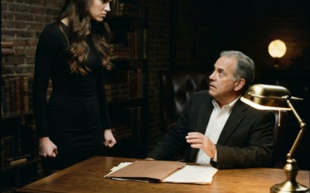 "I need a wife," the gray-eyed man said from behind his heavy desk, his voice low and flat as if he were ordering coffee. "This is an arrangement, not a love story." I should have walked out right then. But when he promised my debt would disappear and my child would be safe, I said yes — never knowing that the man I married had been hunting my family for fifteen years, and that the betrayal I thought I'd escaped was only the beginning of a trap no one saw coming.