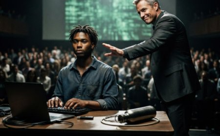 "Get this stray out of my meeting," the billionaire CEO announced to 900 employees. When the young black intern stood up, he walked toward the stage instead of the door. He told the CEO his system had three holes in it and offered to prove it right there. The CEO laughed and said if the intern could crack it, he'd sign over his entire company. What happened in the next 11 minutes made the Pentagon call before sunrise — and the CEO's lawyers went pale when they heard what the government already knew.