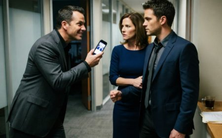 "My boss climbed into my car after work and said, 'Just drive,'" I thought it was a joke until she made a reservation and refused to let me go home to my steak and solitude. Then a photo surfaced that could destroy both our careers — and Nolan, my office rival, smiled like he'd already won.