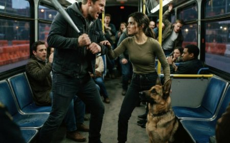 "Touch my dog one more time," the shy young woman whispered to the two bullies threatening her German Shepherd on the city bus. The passengers went silent as the taller man raised his baseball bat. Then the quiet girl slowly stood up, her frightened expression disappeared, and an old veteran near the front leaned forward and said, "Boys, whatever you think is about to happen... you're wrong." What nobody on that bus knew was that the trembling woman in jeans had already counted every exit and memorized the position of every passenger — and the bullies had just made the worst mistake of their lives.