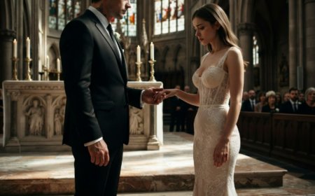 "Just sign here," the priest said as he slid the marriage certificate across the altar, and I felt my sister's wedding ring growing heavier on my finger. I wasn't the bride he'd been promised—my sister had vanished at sunrise, leaving me to save our family from disgrace. I thought I'd fooled everyone until Adrienne's eyes met mine with quiet recognition, and he still said "I do" without a single question. Then, hours later, he let me walk right out the front gate, and I believed I was free—until I returned to my empty apartment and found a single envelope waiting, written in the elegant hand of a man who had never really let me go.