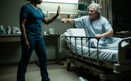"I can't feel anything below my waist," the gray-haired patient spat, knocking a water pitcher to the floor on purpose. The Black nurse stayed—not because it was her job, but because something in his eyes told her he'd been broken long before the accident. She missed a job interview that could've changed her life, gave up her sister's tuition money, and sat by his bedside night after night. Then his memories came flooding back—and the truth about who he really was shattered everything she thought she knew.