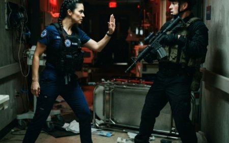 "Don't move," the doctor said, kneeling beside me in the smoke-filled wreckage of my crashed helicopter. I thought she was just a civilian nurse until I saw the knife strapped to her thigh — the same kind British special forces carry. Then the enemy came, 43 of them, and I watched from my hospital bed as she walked into the darkness alone. What I heard next made me question everything I knew about war, healing, and the people who save lives in the most dangerous places on Earth.