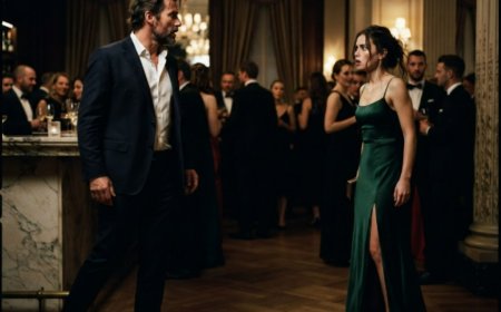 "The invitation arrived on a Thursday, slipped under my apartment door like it wasn't about to change everything." She almost stepped on it. Inside was a handwritten note about her father's debt — $340,000. The man who owned it offered her a contract that would forgive everything. She thought it was just business. Then she showed up to his gala in a green dress. And for the first time, his carefully composed stillness cracked wide open.
