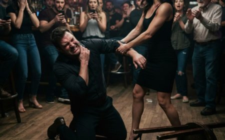 "Hold her down," the man shouted as the bottle shattered against her skull in a crowded San Diego bar. I thought it was just a random attack when she rose from the table, bleeding, calm as winter — then she took all four of them apart in eleven seconds. The video went viral that night, hitting 93,000 views before sunrise. And that was when her phone buzzed with a message from a number that shouldn't have existed, using a rank she'd never made public.