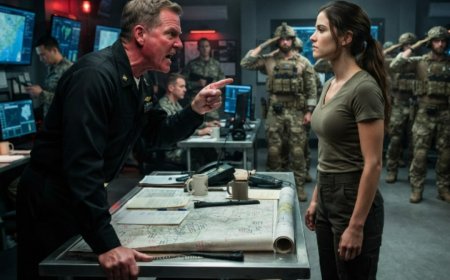 "Get rid of her," Commander Hastings slammed his fist on the operations table. Maya Callahan, 22, stood in the doorway, silent, her hands at her sides. She was about to walk away without a fight when the door opened behind her — and 12 Navy SEALs filed in, stopped, and saluted her in perfect unison. Then their senior chief spoke three words that made Hastings's face go white.