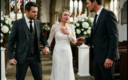 "Say it," Marcus whispered, still smiling for everyone else. But when Alina spoke the words of the message that had destroyed her — "I am leaving tonight" — she watched Adrienne's face go pale. Then he said three words that made her father weep: "I never wrote that." And the man holding her hand at the altar had been holding her phone 10 years ago instead.
