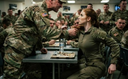 "Sign the papers," he ordered, shoving the disciplinary forms across the table in front of everyone. I thought she was finished when he grabbed her ponytail and yanked. Then she moved—one second she was in the chair, the next he was on the floor gasping—and when she opened that leather folder, the whole room went silent.
