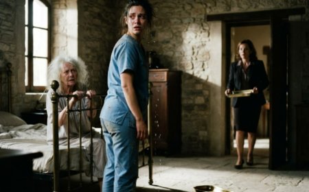 "Get out of my house," the 71-year-old woman screamed, hurling a brass tray at the new caregiver's head. Eleven others had walked through the iron gates before her — and not one lasted a full day. But the 12th didn't flinch. She picked up the tray, set it down, and did something the others never had. She sat down three steps from the bed and simply waited. Then the old woman looked at her — and spoke a name no one in the house had ever heard. That name would unravel decades of secrets, expose a conspiracy reaching into the city's most powerful corners, and force a man to choose between everything he'd built and the truth he'd spent his life running from.