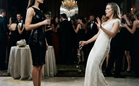"Now you match," Heather whispered as chocolate milk dripped down Tanya's face in the Riverside Academy cafeteria. 247 students joined the Facebook group calling her the ugliest thing they'd ever seen. Then came the reunion invitation — "Come show us who you've become" — but when Tanya walked into that ballroom eleven years later, Heather's champagne glass hit the floor. And the slideshow that was supposed to destroy her... never played.