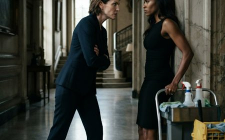 "Your kind always thinks you can just insert yourselves where you don't belong," the doctor sneered at the housekeeper in the marble hallway. Three days later, that same woman knelt beside a 7-year-old boy everyone had given up on — and made a gesture the specialists had never seen. What happened in that conference room didn't just shatter a billion-dollar reputation... it forced an entire institution to rewrite what they thought they knew about who gets to be brilliant.
