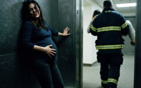 "Vanessa, it's okay. I'm here," my husband whispered as he lifted his terrified ex-girlfriend out of the broken elevator. I was six months pregnant, barely conscious, and he walked right past me. When the young firefighter handed him my wedding ring along with my final message, he collapsed in the hallway — and then the truth about a decade-old lie surfaced, destroying everything he had left.