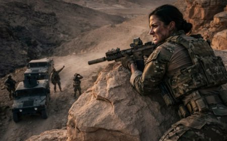 "Let her die," the chief medic said, his eyes already moving past me to a less critical soldier. I was bleeding out in the dirt, my dog tags with the SEAL trident buried in the dust where no one bothered to look. Then I heard the chatter on a dead sergeant's radio — and the men who left me behind were driving straight into a trap I was the only one who could stop...