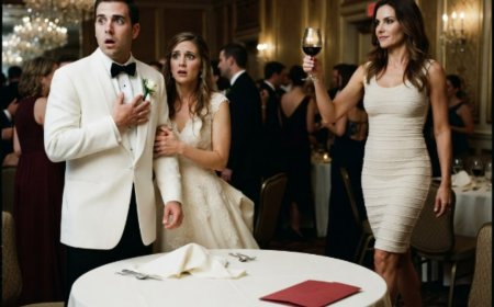 "I do," my husband said, slipping a ring onto my coworker's finger while I toasted them from the crowd. I smiled, finished my wine, and walked out without a word. The next morning, he opened his bank account and found only 39 cents left. That's when he realized he had never really known the woman he married.