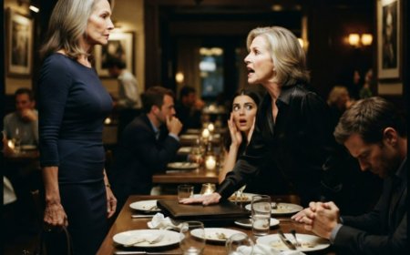 "You're very dramatic looking for a man blocking the exit," Hannah told the stranger in the restaurant hallway. She had just paid for a dinner where her daughter-in-law's mother mocked her weight, and now this tall man in a black suit was standing too still in her path. Then he handed her back the purse she'd dropped, said his name was Dante Moretti, and within hours, a shadow was watching her bakery through the rain. Then someone threw a smoking bundle through her front window — and the most feared mafia boss in the city pulled her to the floor and promised he would fix it all.