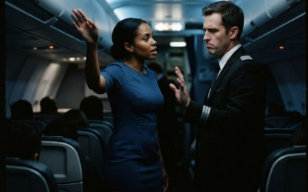 "We don't need your help," the flight supervisor sneered at Dr. Jasmine Wright as she tried to warn them about the engine. The former Air Force pilot had logged over 5,000 flight hours and held a doctorate in aerospace engineering — but the crew only saw her skin color. Then the left engine failed. The cabin depressurized. And 300 lives hung in the balance as a Category 4 storm closed in. The cockpit door finally opened — and the first officer's face went white.