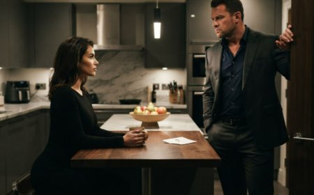 "He kissed her in front of the entire world," the caption read, and 11 million people watched Damian Volkov pull his assistant close on a live broadcast. His pregnant wife Vivian saw it from her kitchen, crackers going stale beside an ultrasound she'd planned to surprise him with. She didn't scream. She didn't call. She walked to a vault her husband had never been allowed to open, pulled out documents she'd kept for six years, and began erasing herself from his empire. Then she discovered the kiss wasn't an accident — it was the opening move of a conspiracy that had been running for two years, and she was the target, not the casualty.