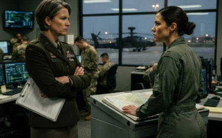 "Ma'am, I request permission to address the tactical situation," Captain Jade Winters said from her desk — three weeks grounded, three weeks of watching other pilots fly missions she should have been leading. The base commander told her to stay put and wait for proper authorization. Then Staff Sergeant Morrison's voice crackled through the radio with the kind of transmission that strips away all pretense of professional distance: "We are being overrun." And what Jade did next made hardened military commanders question everything they thought they knew about regulations, loyalty, and what someone will do when lives hang in the balance.