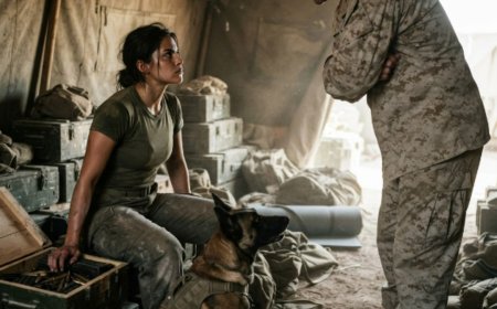 "They mocked her in the supply tent," Gunnery Sergeant Holt had said loud enough for everyone to hear. "A woman and her pet." Six weeks of counting ammunition while other snipers trained. Then fourteen Marines walked into a kill zone in the valley below. The QRF was thirty-five minutes out, air support was grounded, and the radio filled with screams. She loaded her rifle anyway, disobeyed a direct order, and moved through the eastern draw alone. By the time the sun rose, she had erased every gunner who thought they had won.