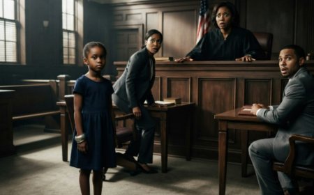 "Honestly, your honor, some children come from certain backgrounds that make them harder to reach," the foster father said, his voice dripping with practiced sympathy. Judge Vivienne Monroe had heard it all before—until the seven-year-old in the front row stood up, her too-large silver bracelet catching the light, and whispered four words that made the entire courtroom freeze. Then the judge's clerk made one frantic phone call to a retired nurse in Tennessee, and everything Vivian thought she knew about her own life collapsed in a single afternoon.