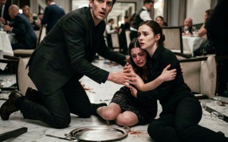 "Don't be afraid. I'm here." The waitress whispered those four words to a terrified 19-year-old girl while bleeding on a restaurant floor — seconds after throwing her own body between the girl and a blade. She had no idea the girl was the sister of the most dangerous man in the city. She didn't do it for money, for power, for anything at all. She did it because a frightened child needed help. When Adrien Voss knelt beside her in her own blood and asked why, she looked at him like the question didn't even make sense. Then she said three words that shattered his entire empire of fear...