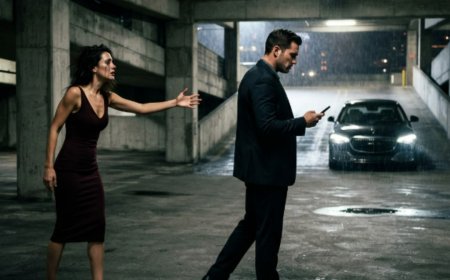 "I'll be 20 minutes," the mafia boss told his wife as he walked away from her in a rain-soaked parking garage at 2 a.m. She stood there in her burgundy gown, mascara running down her face, and watched him disappear through the concrete entrance. She waited 23 minutes. Then she opened the car door, stepped out into the rain, and vanished without a trace — taking with her a secret that could destroy his empire forever.